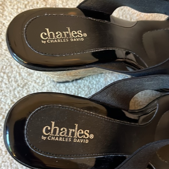 Charles by Charles David jute wedge sandals - Picture 8 of 8